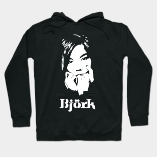 Vintage Bjork Face Hoodie